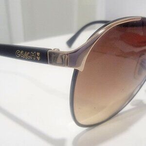COACH Sunglasses Brown & Gold